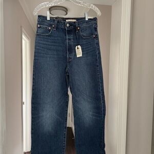 Levi's Blue Straight Jeans NWT